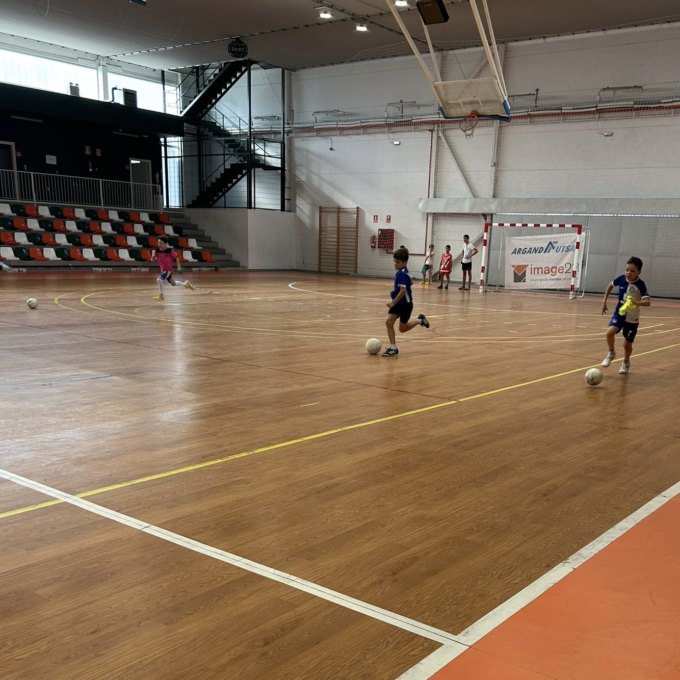 Primera semana del II Campus Arganda Futsal