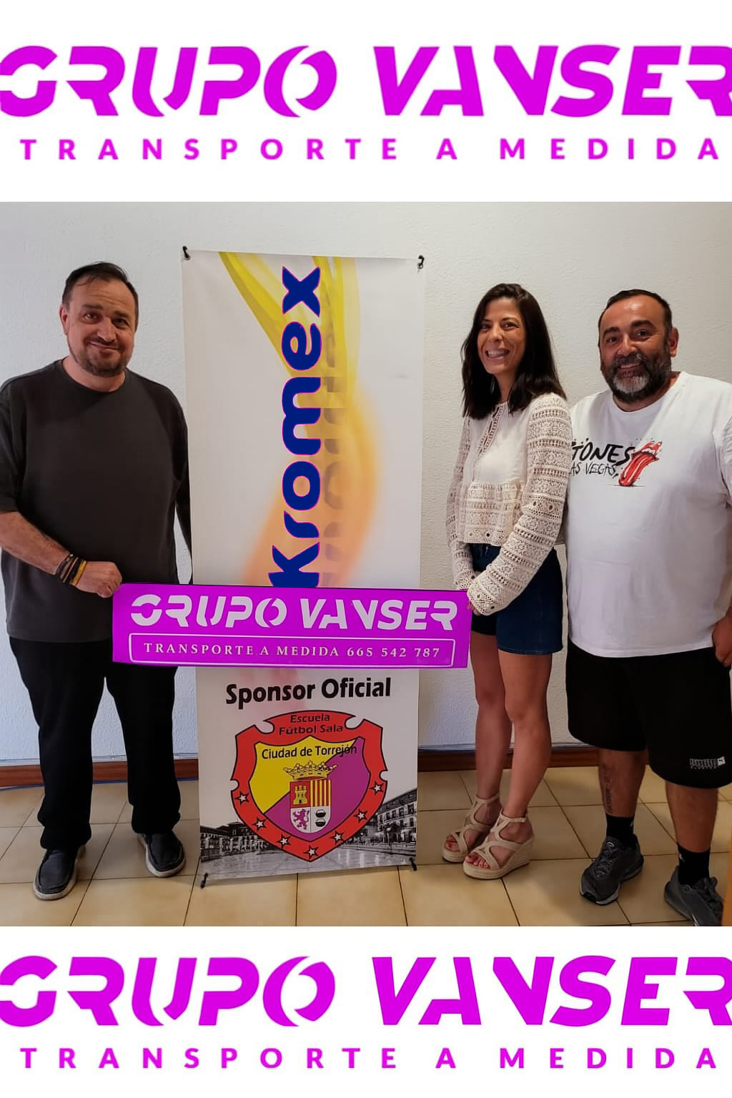 GRUPO VANSER - NUEVO PATRPCINADOR OFICIAL